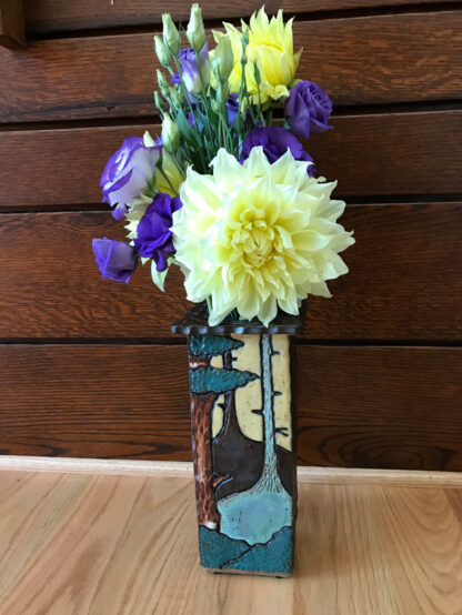 Blue Ridge Tall Slab Vase