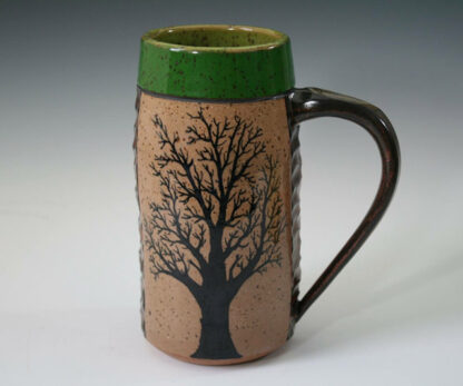 Green Tree Mug; stoneware cone 6, $58